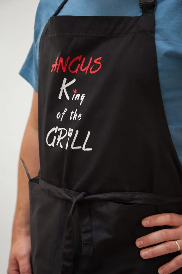 Professional grill apron King of the Grill