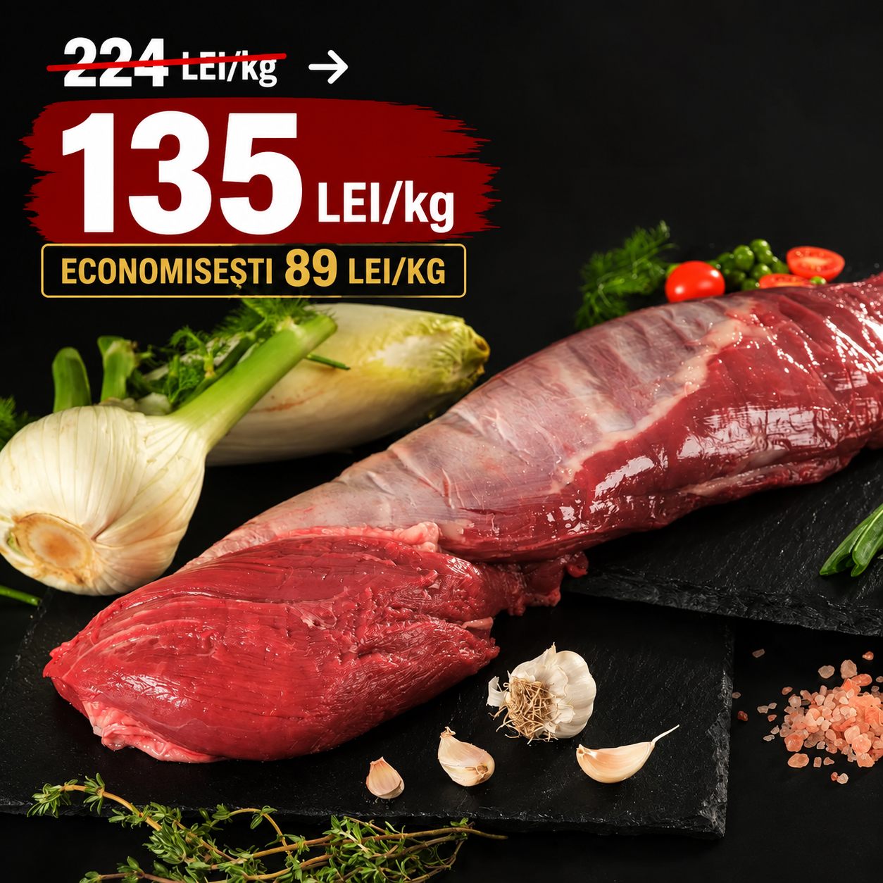 Tenderloin entire cut Tenderloin entire cut
